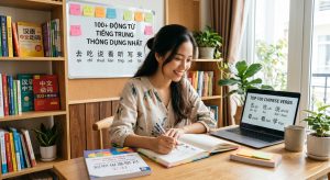 Động từ tiếng Trung