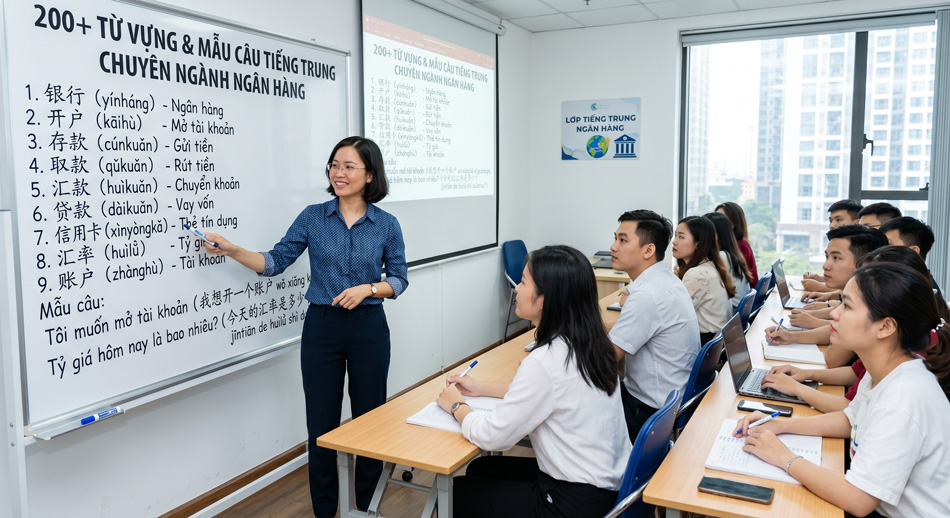Tiếng Trung ngân hàng
